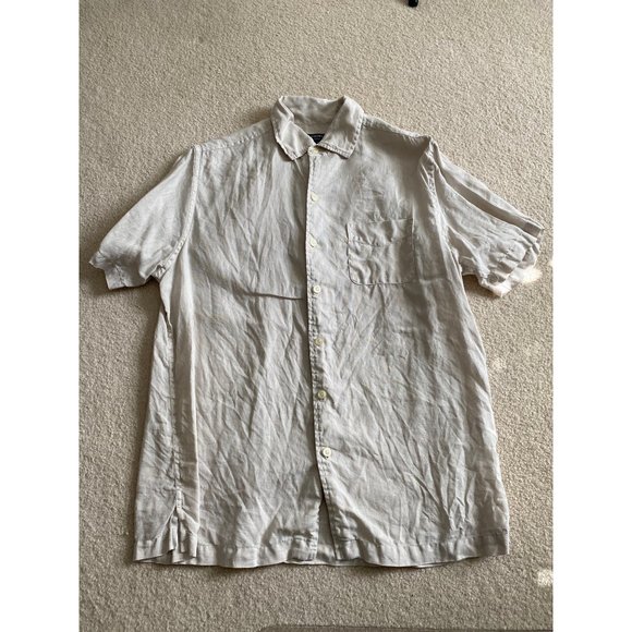 Daniel Cremieux Other - Cremieux Linen Camp Cuban Style Shirt